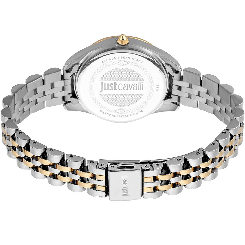 Multicolor Stainless Steel Dress Watch - ventzia