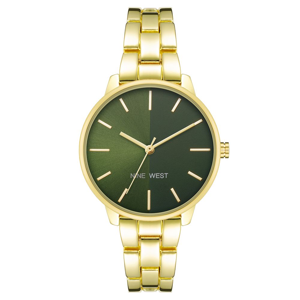 Gold Metal Dress Watch - ventzia
