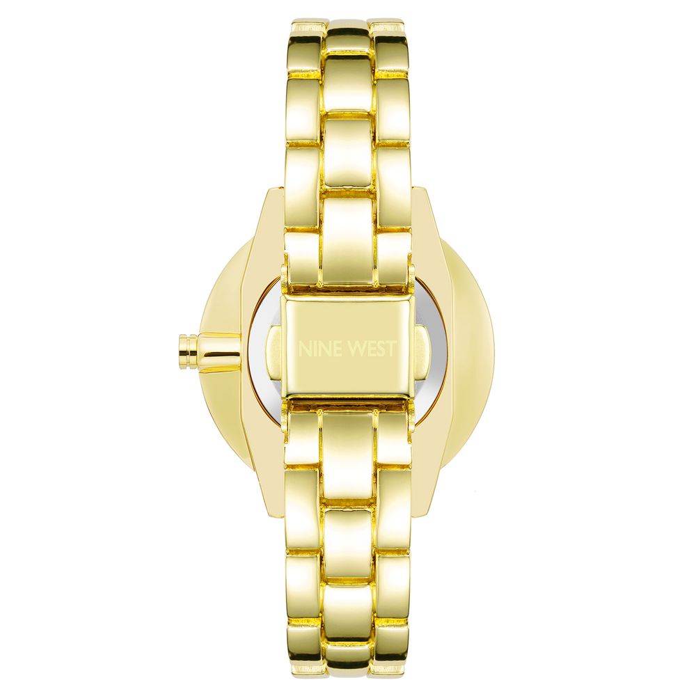Gold Metal Dress Watch - ventzia