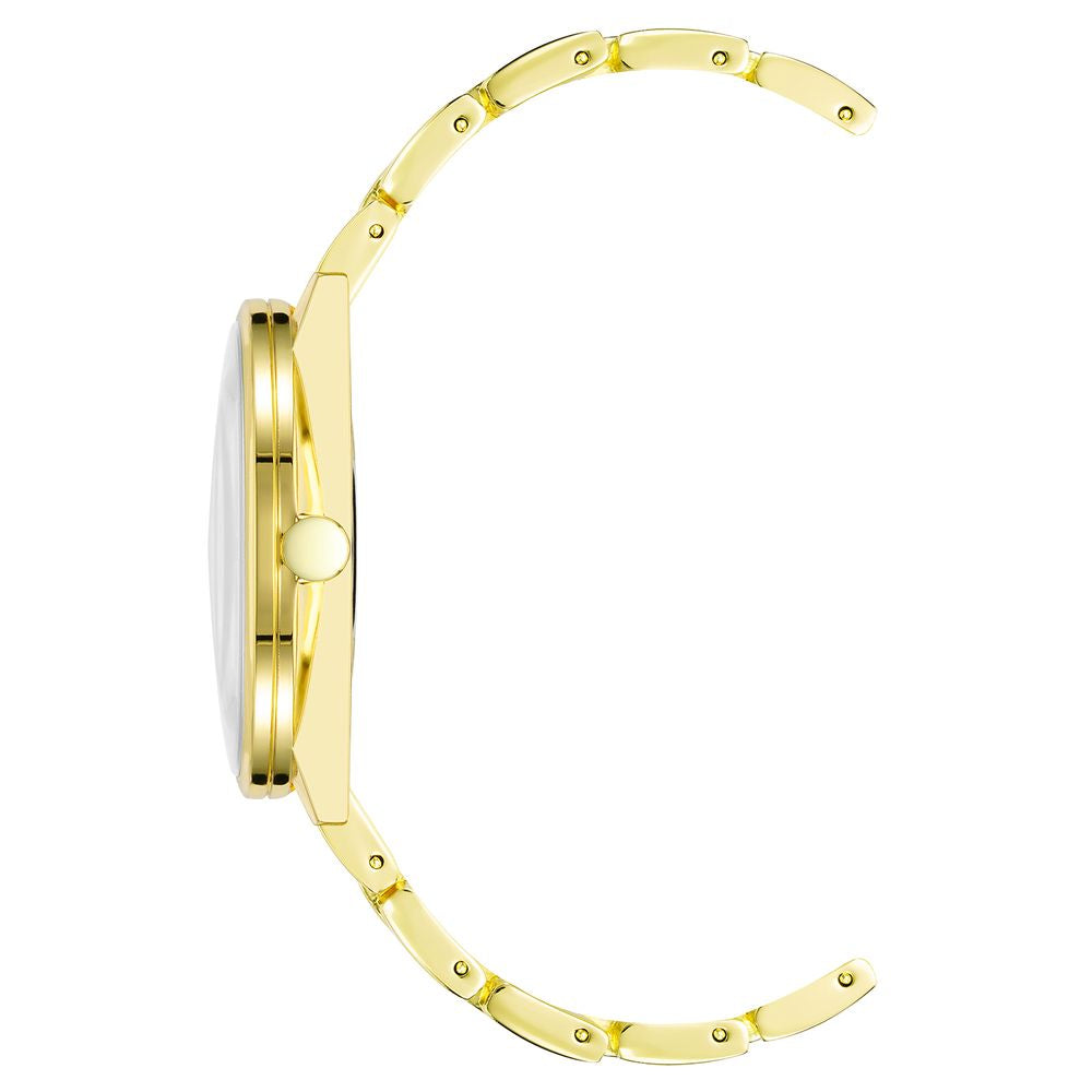 Gold Metal Dress Watch - ventzia