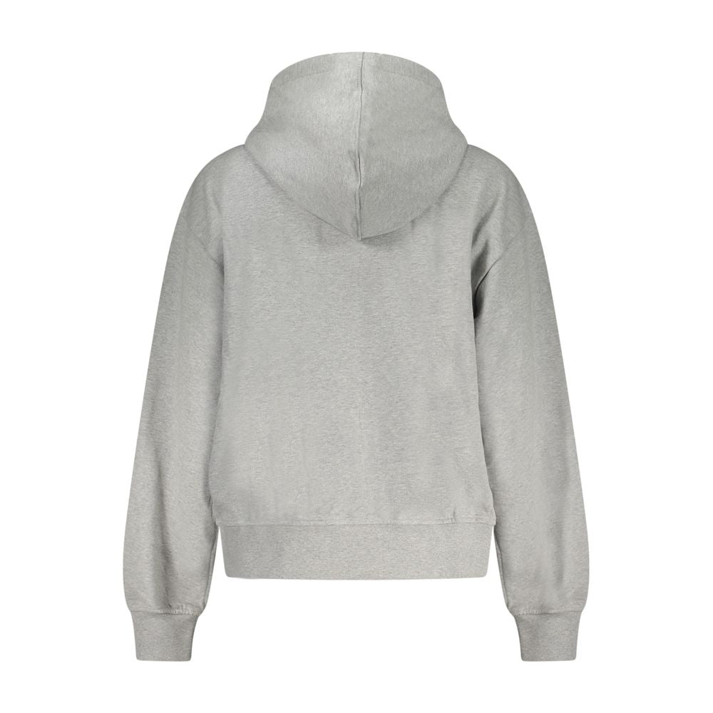 Grigio Cotton Women's Hoodie - ventzia