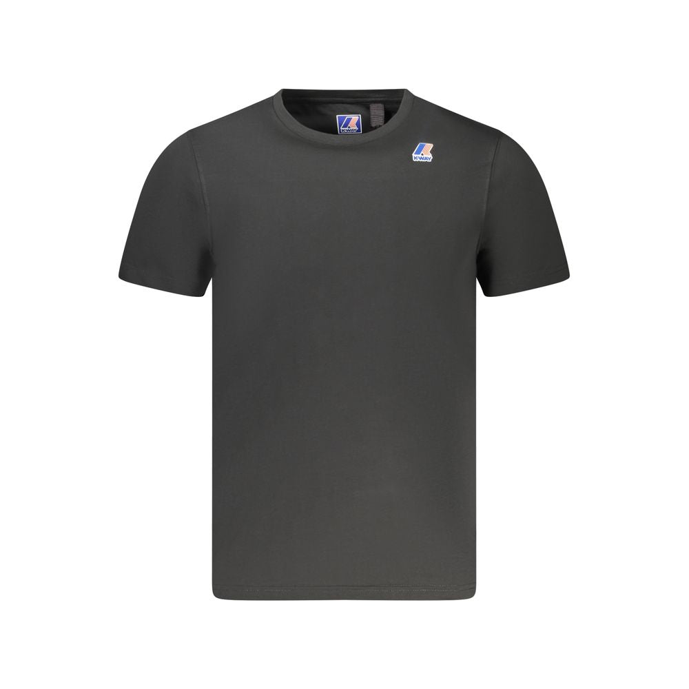 Black Cotton T-Shirt