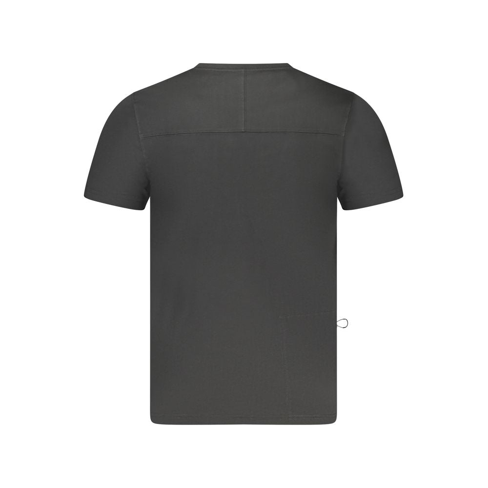 Black Cotton T-Shirt