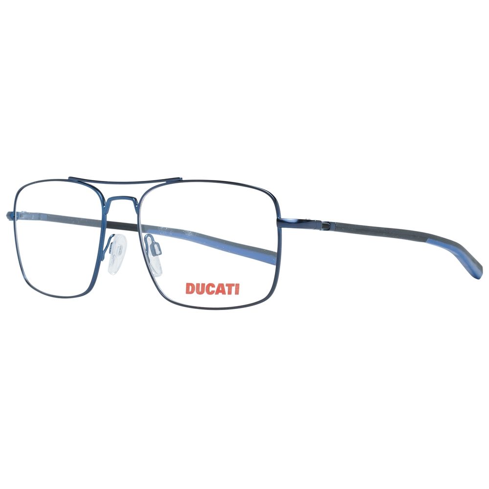 Blue Metal Glasses (Frames) - ventzia