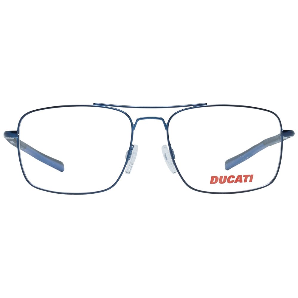 Blue Metal Glasses (Frames) - ventzia