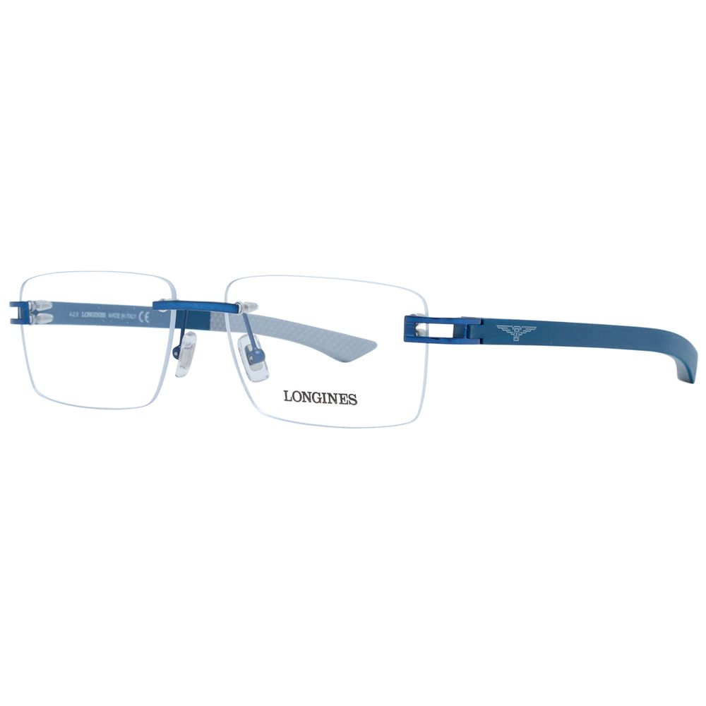 Blue Metal Glasses (Frames) - ventzia