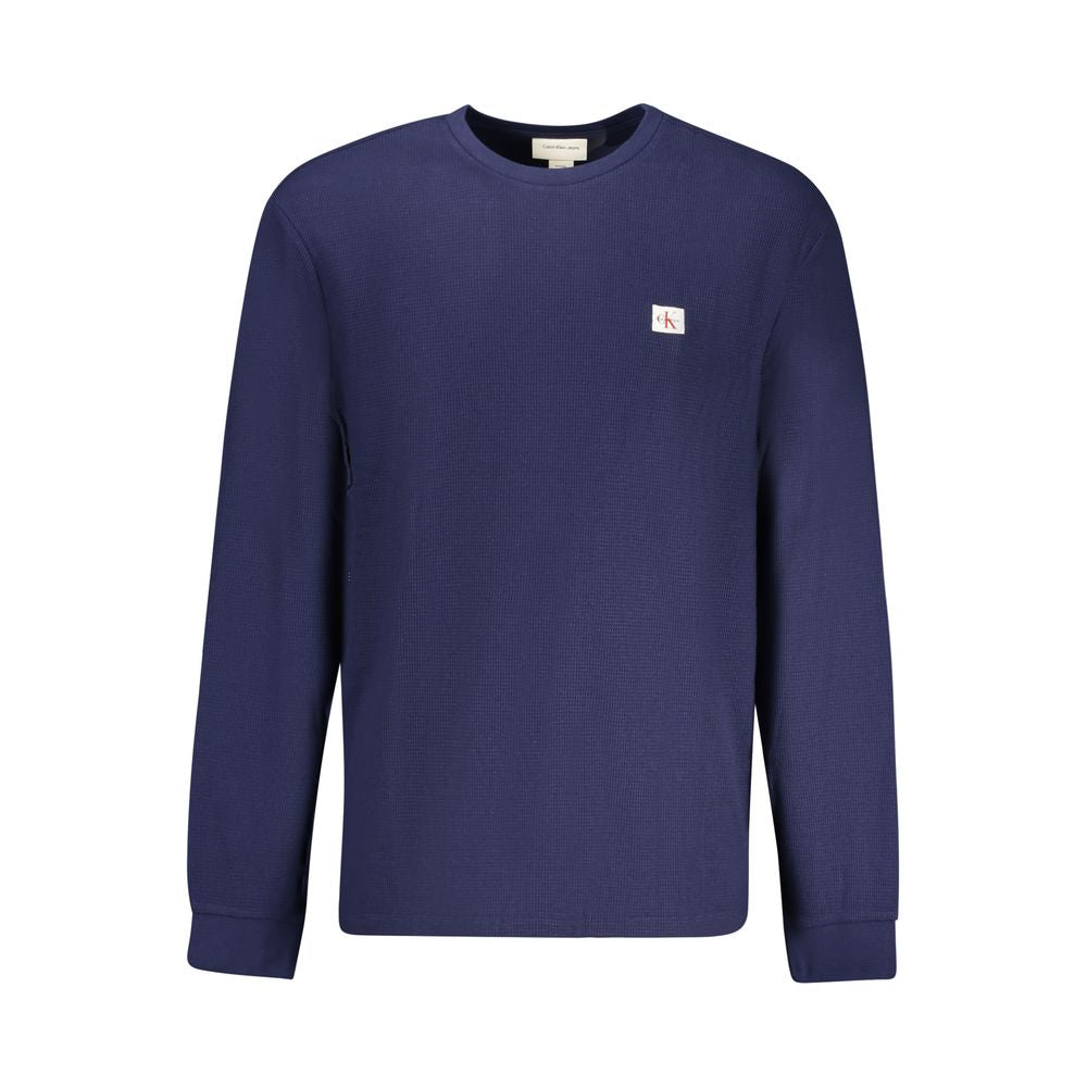Blu Cotton Mens Sweater - ventzia