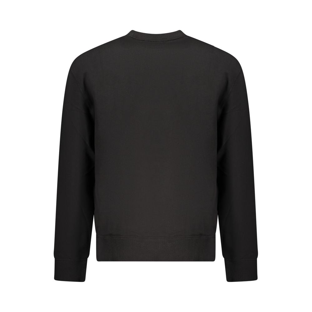 Black Cotton Sweatshirt