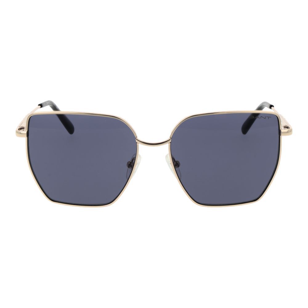 Gold Metal Sunglasses - ventzia