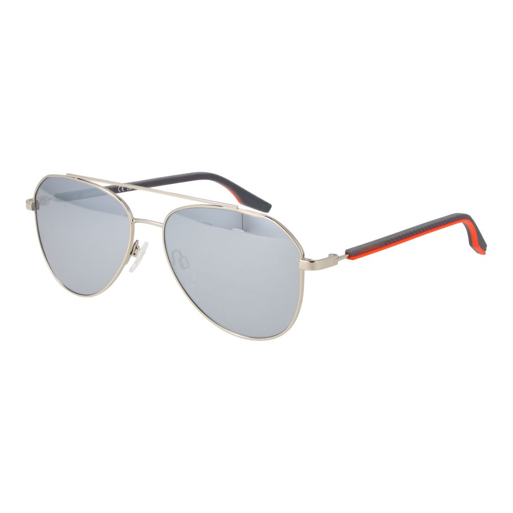 Silver Rubber Sunglasses - ventzia