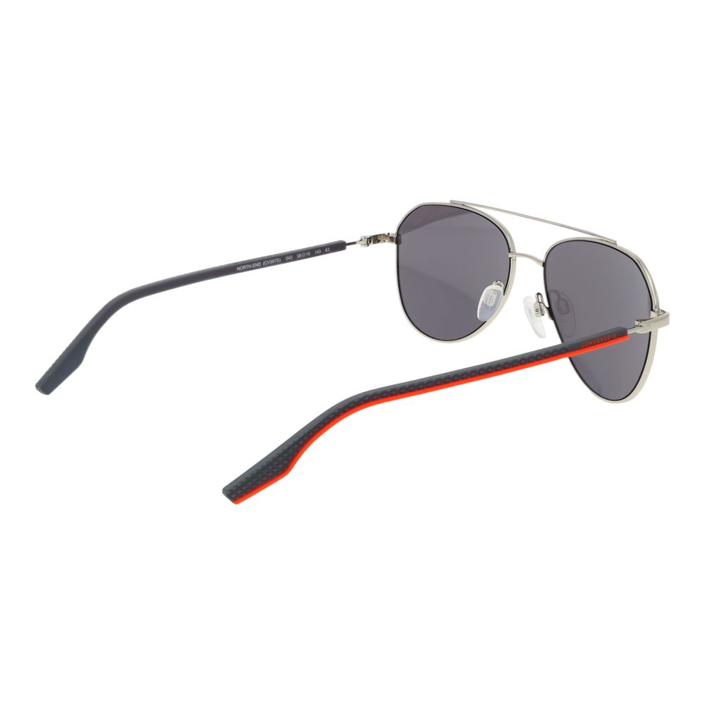 Silver Rubber Sunglasses - ventzia