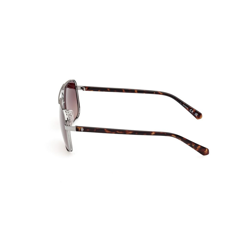 Gray Metal Sunglasses - ventzia