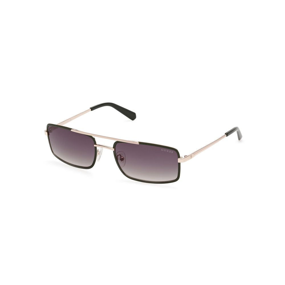 Bicolor Metal Sunglasses - ventzia