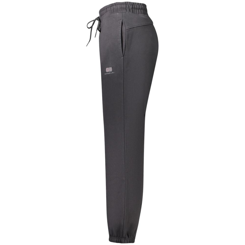 Black Cotton Women's Sport Trouser - ventzia