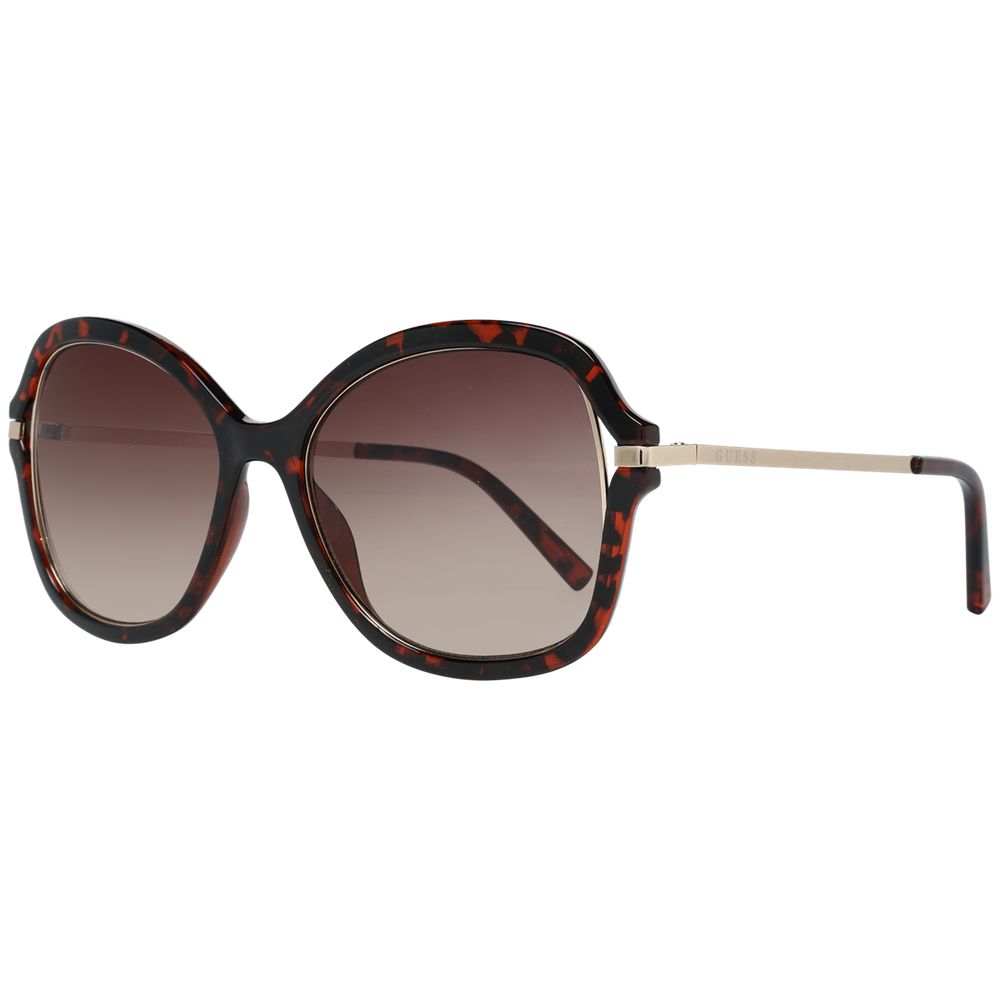 Brown Metal & Plastic Sunglasses - ventzia