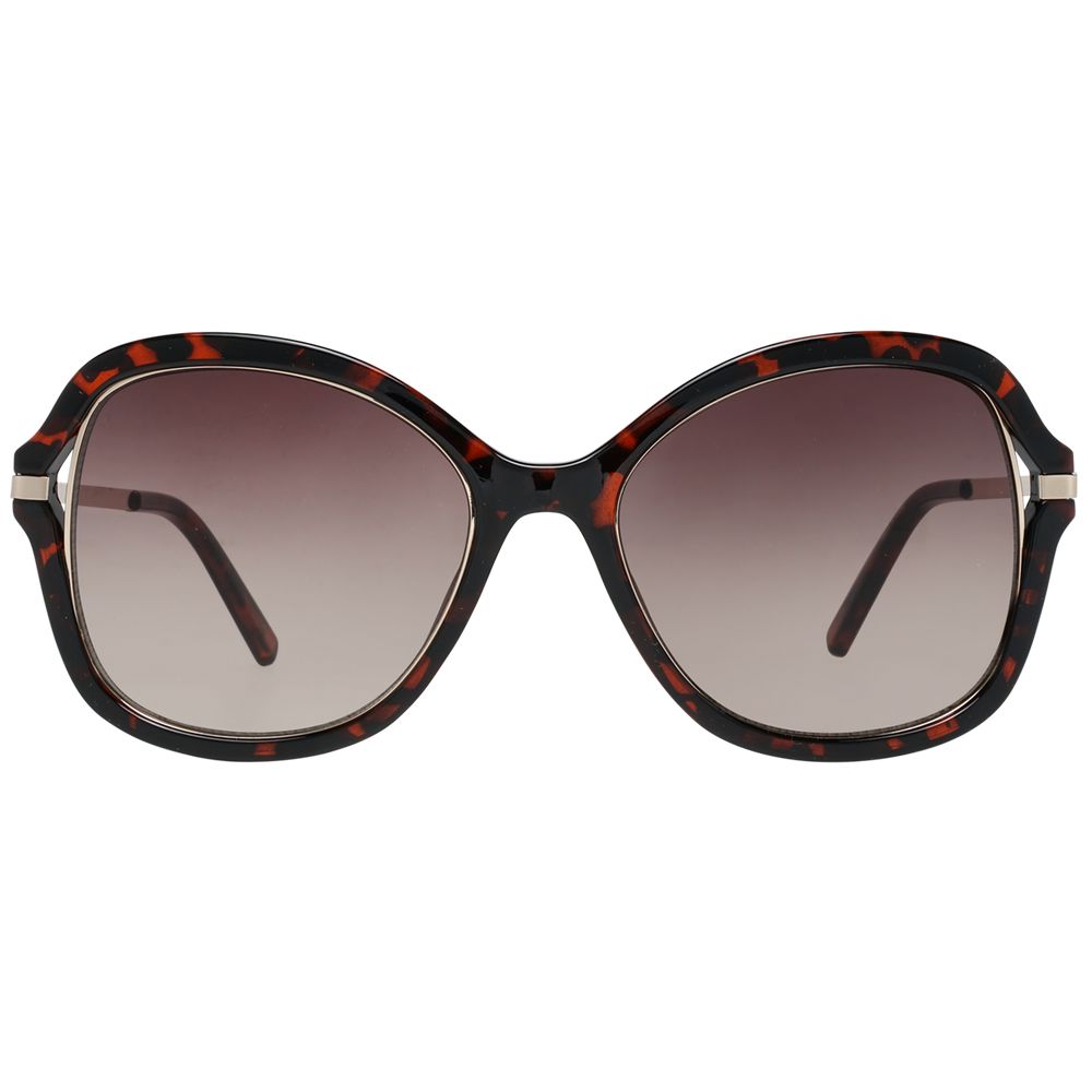 Brown Metal & Plastic Sunglasses - ventzia