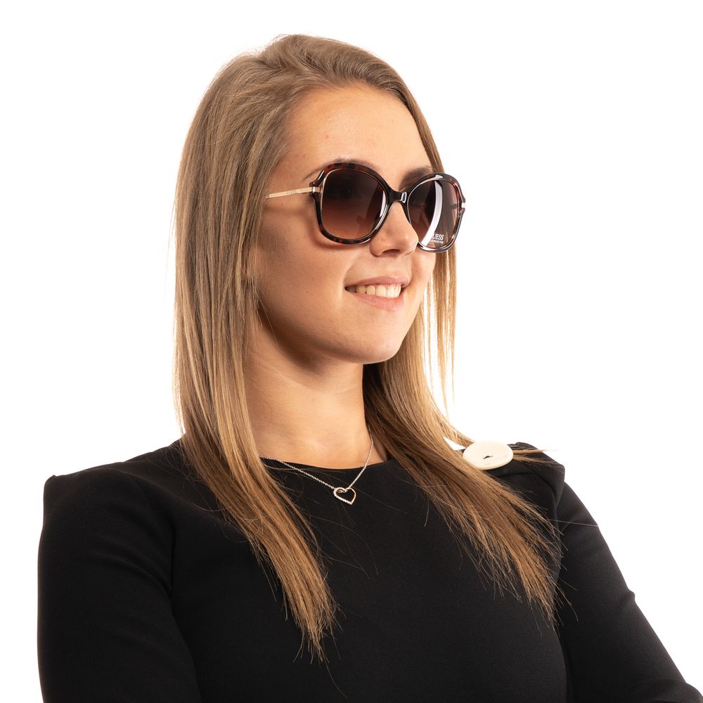 Brown Metal & Plastic Sunglasses - ventzia