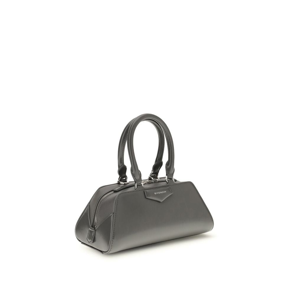 Gray Calf Leather Bos Taurus Handbag