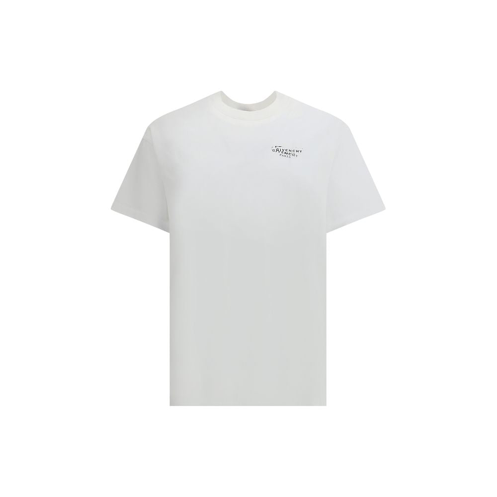White Cotton T-Shirt - ventzia