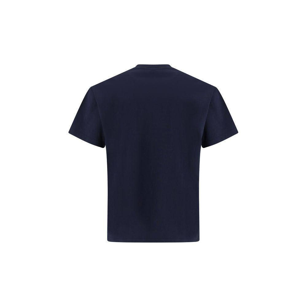 Blue Cotton T-Shirt - ventzia