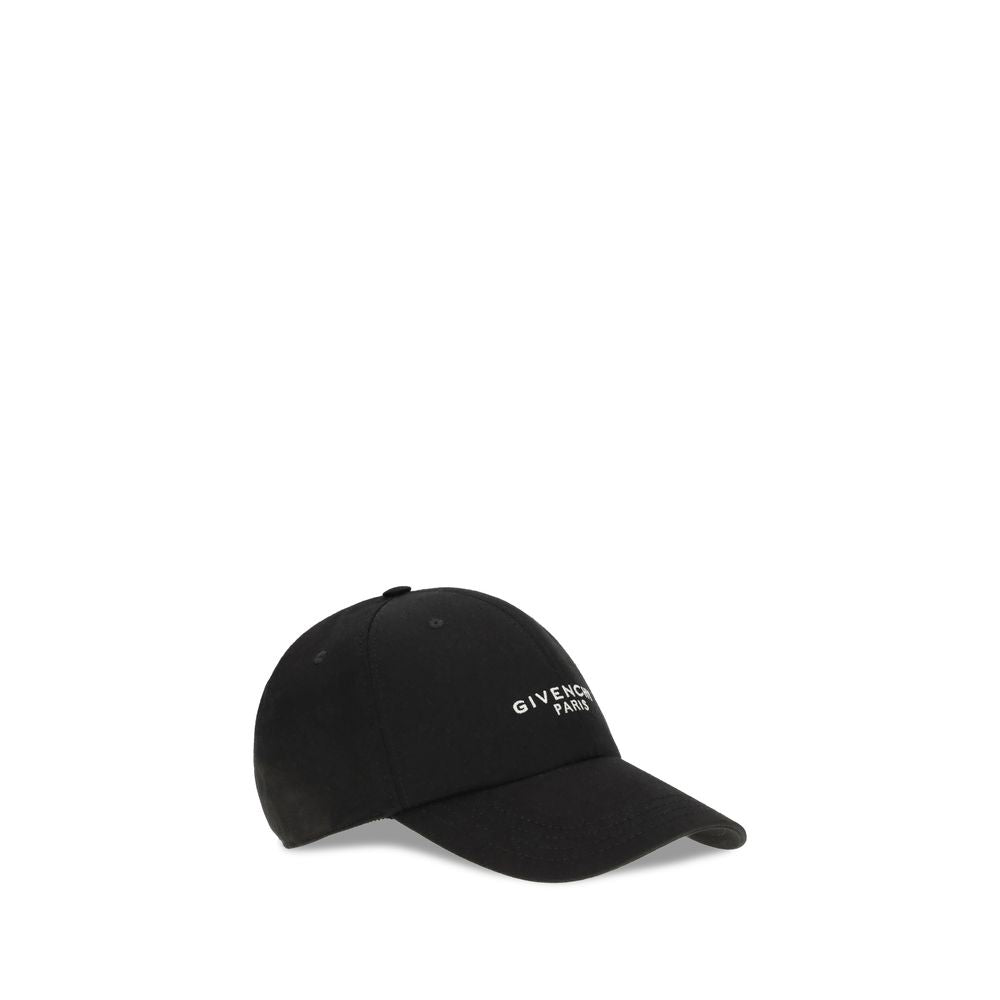 Black Cotton Cap (Baseball Hat) - ventzia