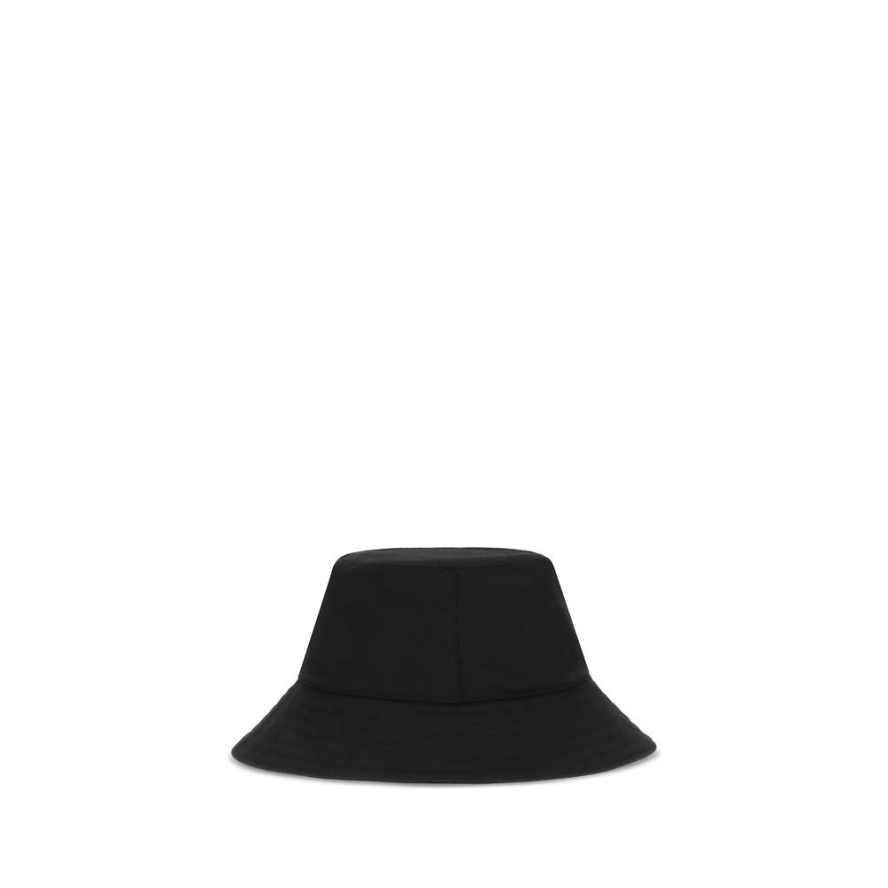 Black Cotton Bucket Hat - ventzia
