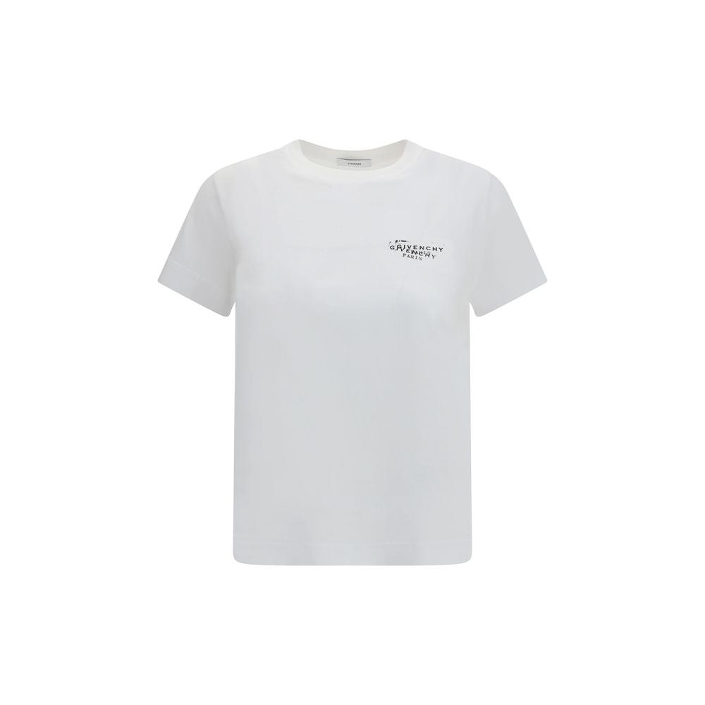 White Cotton T-Shirt - ventzia