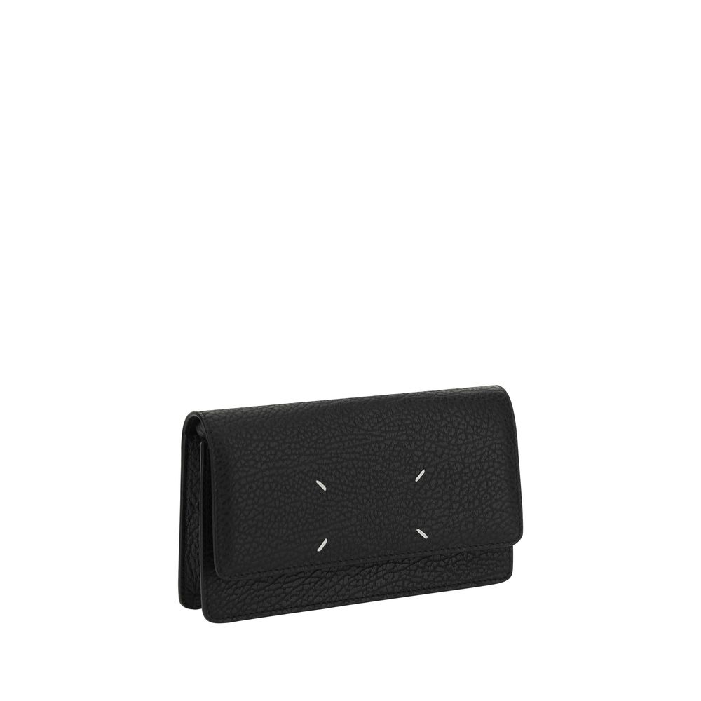 Black Calf Leather Bos Taurus Wallet