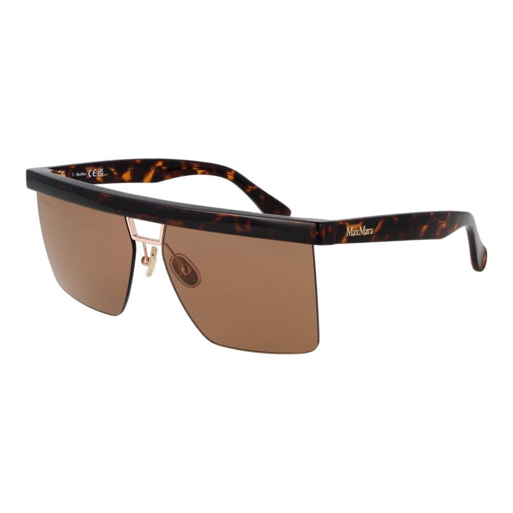 Brown Plastic Sunglasses - ventzia
