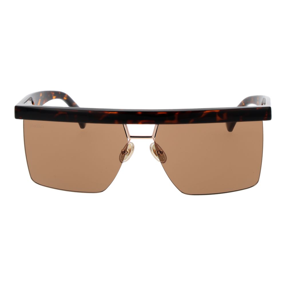 Brown Plastic Sunglasses - ventzia