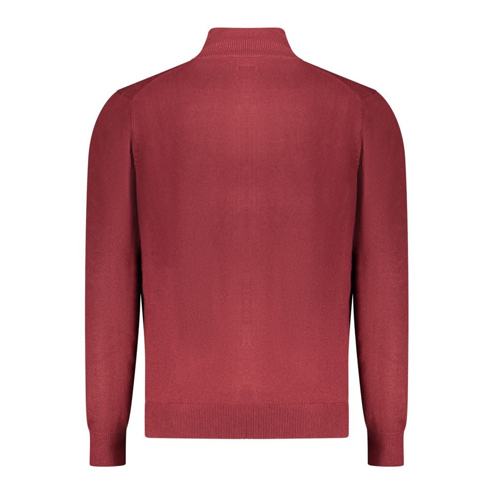Red Polyester Sweater