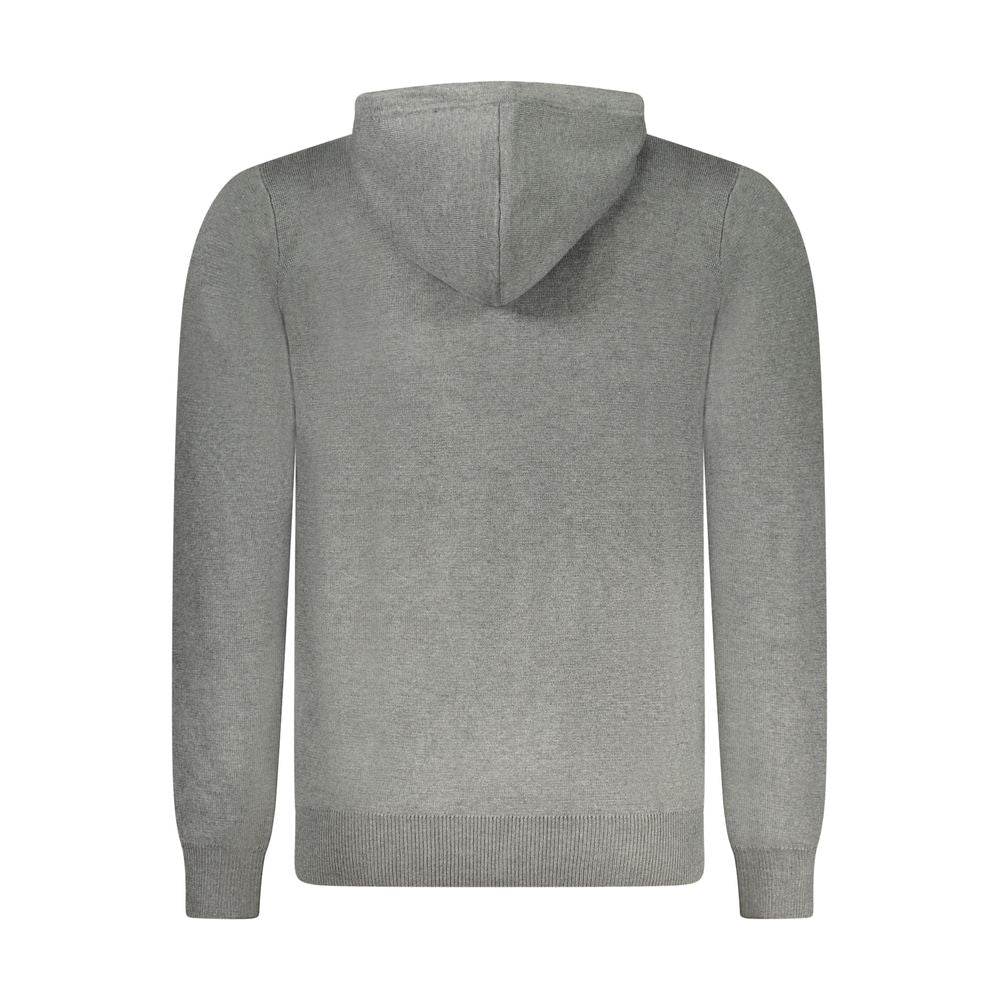 Grigio Poliammide Mens Cardigan - ventzia