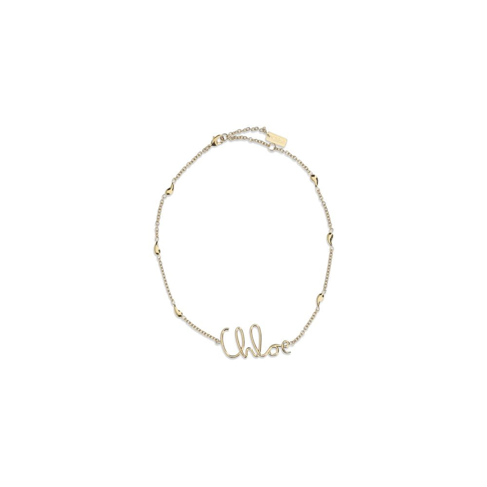 Gold Brass Necklace - ventzia