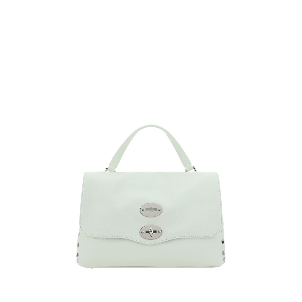 White Calf Leather Bos Taurus Shoulder Bag - ventzia