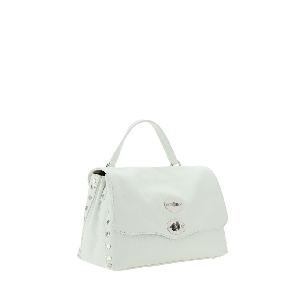 White Calf Leather Bos Taurus Shoulder Bag - ventzia