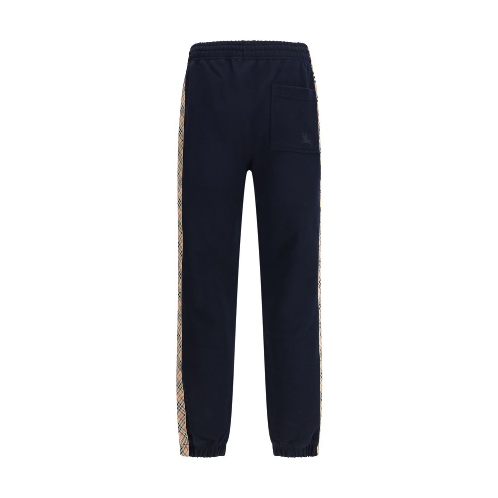 Blue Cotton Joggers (Workout Pants) - ventzia