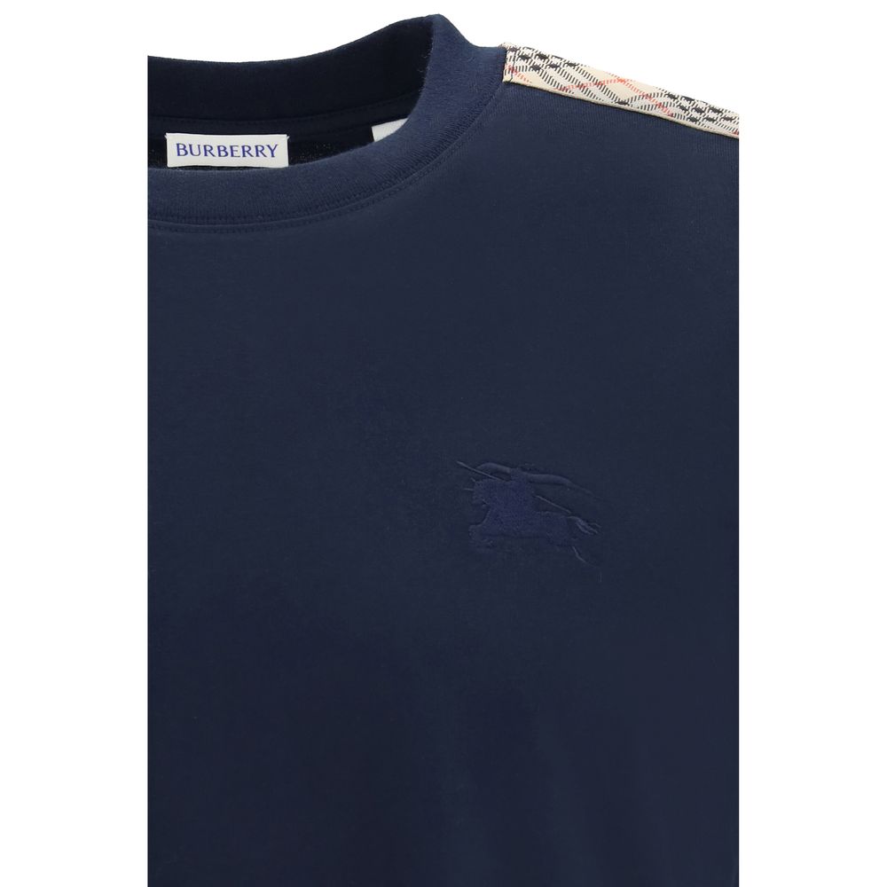 Blue Cotton T-Shirt - ventzia