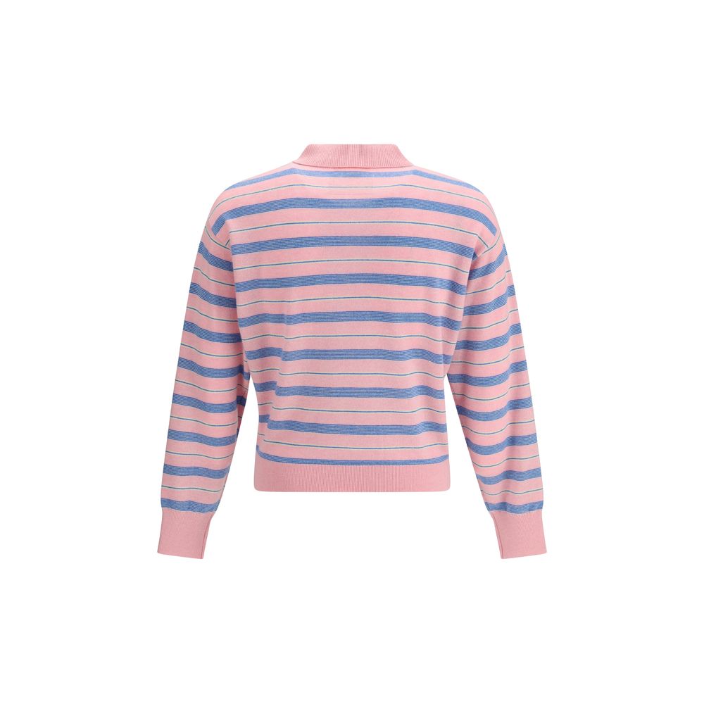 Multicolor Cashmere Polo Shirt