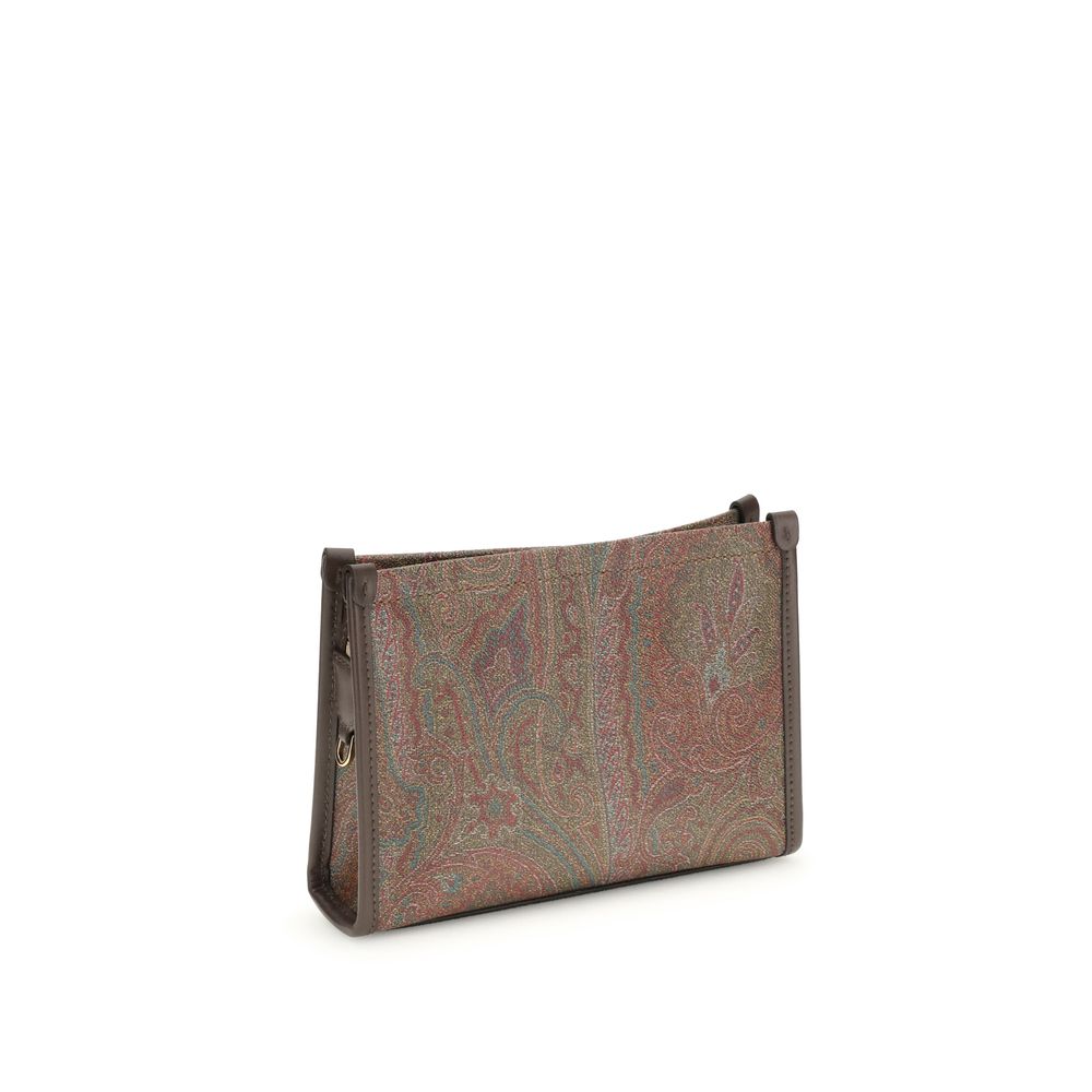 Brown Calf Leather Bos Taurus Clutch Bag - ventzia
