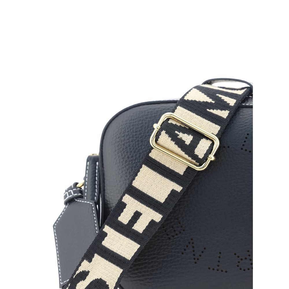 Black Polyethylene Shoulder Bag - ventzia