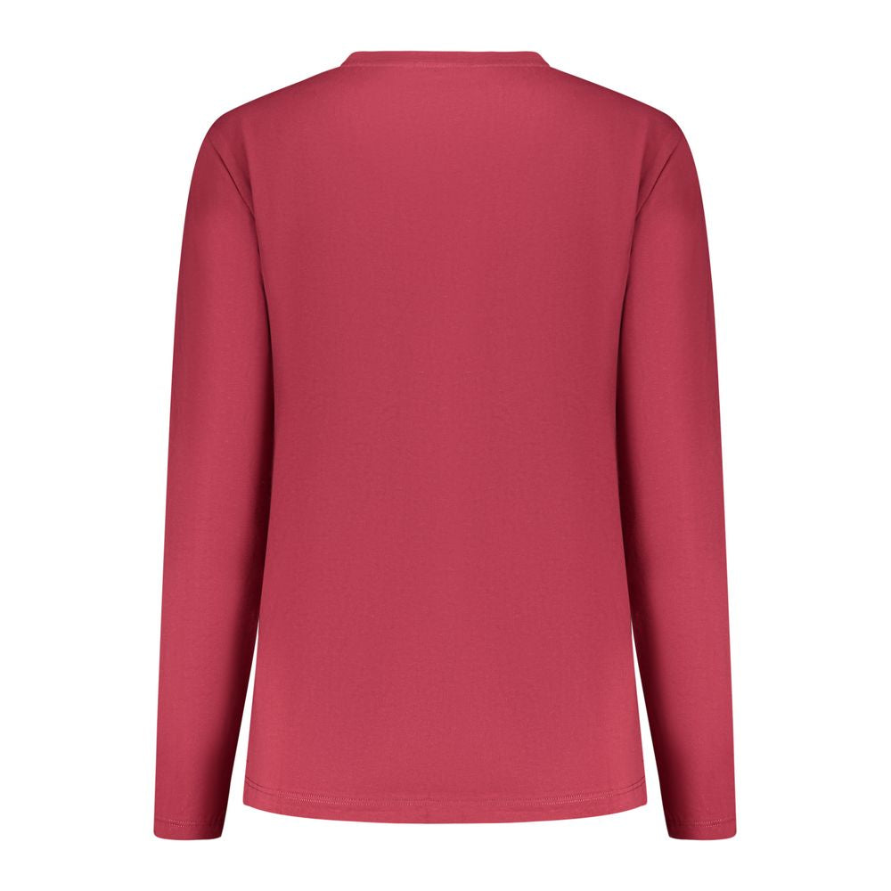Rosso Cotton Women T-Shirt - ventzia