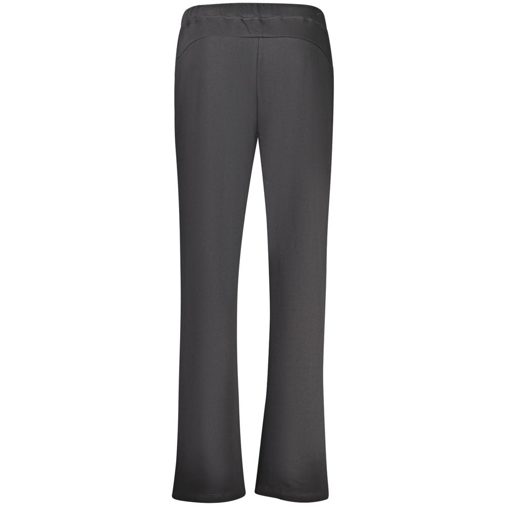 Black Cotton Women's Sweatpant - ventzia