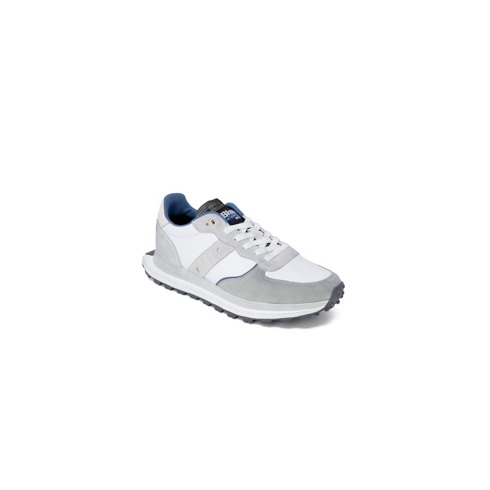 Gray Leather Athletic Sneakers - ventzia