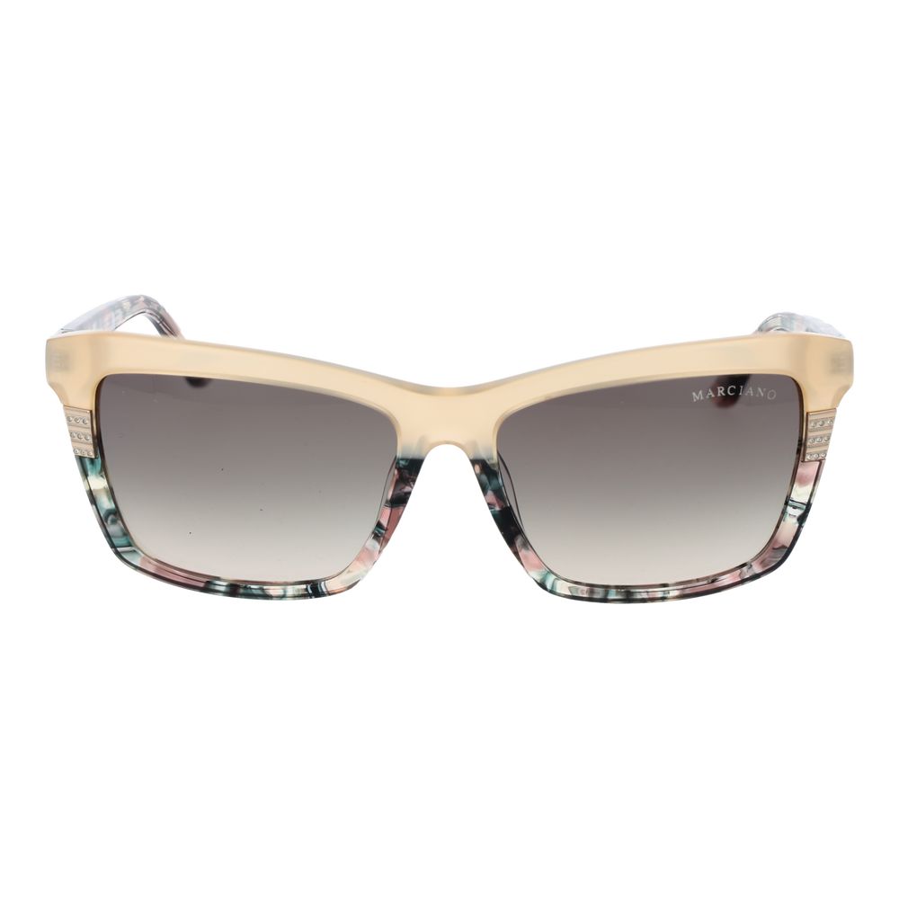 Beige Acetate Sunglasses - ventzia