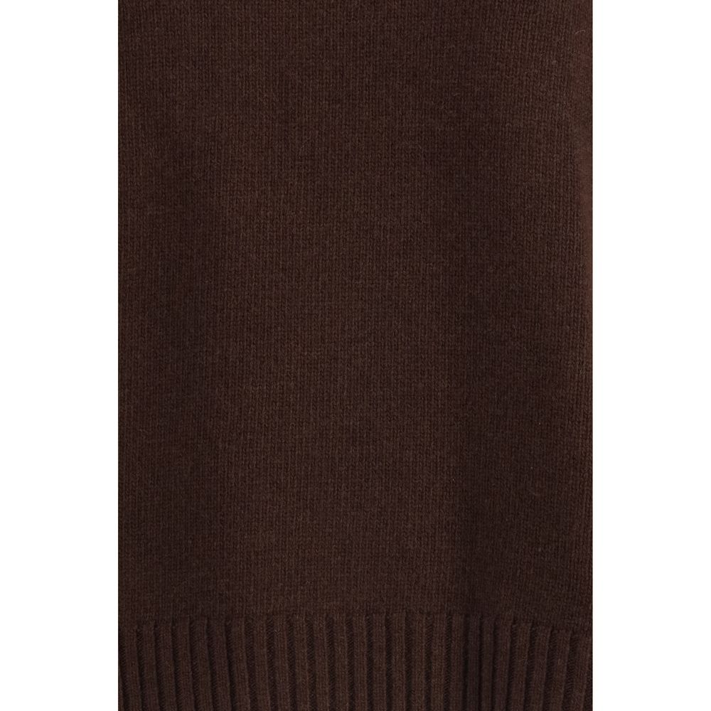 Brown Fleece Wool Top
