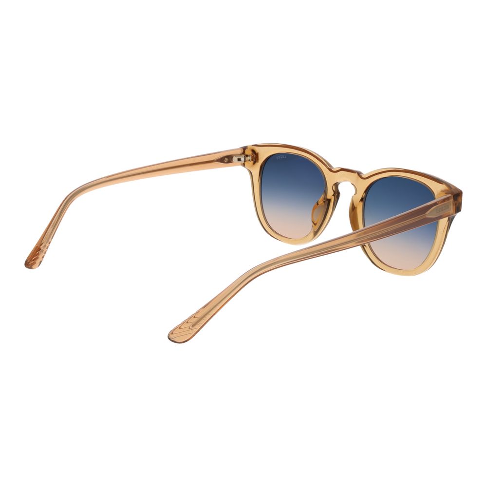 Beige Plastic Sunglasses