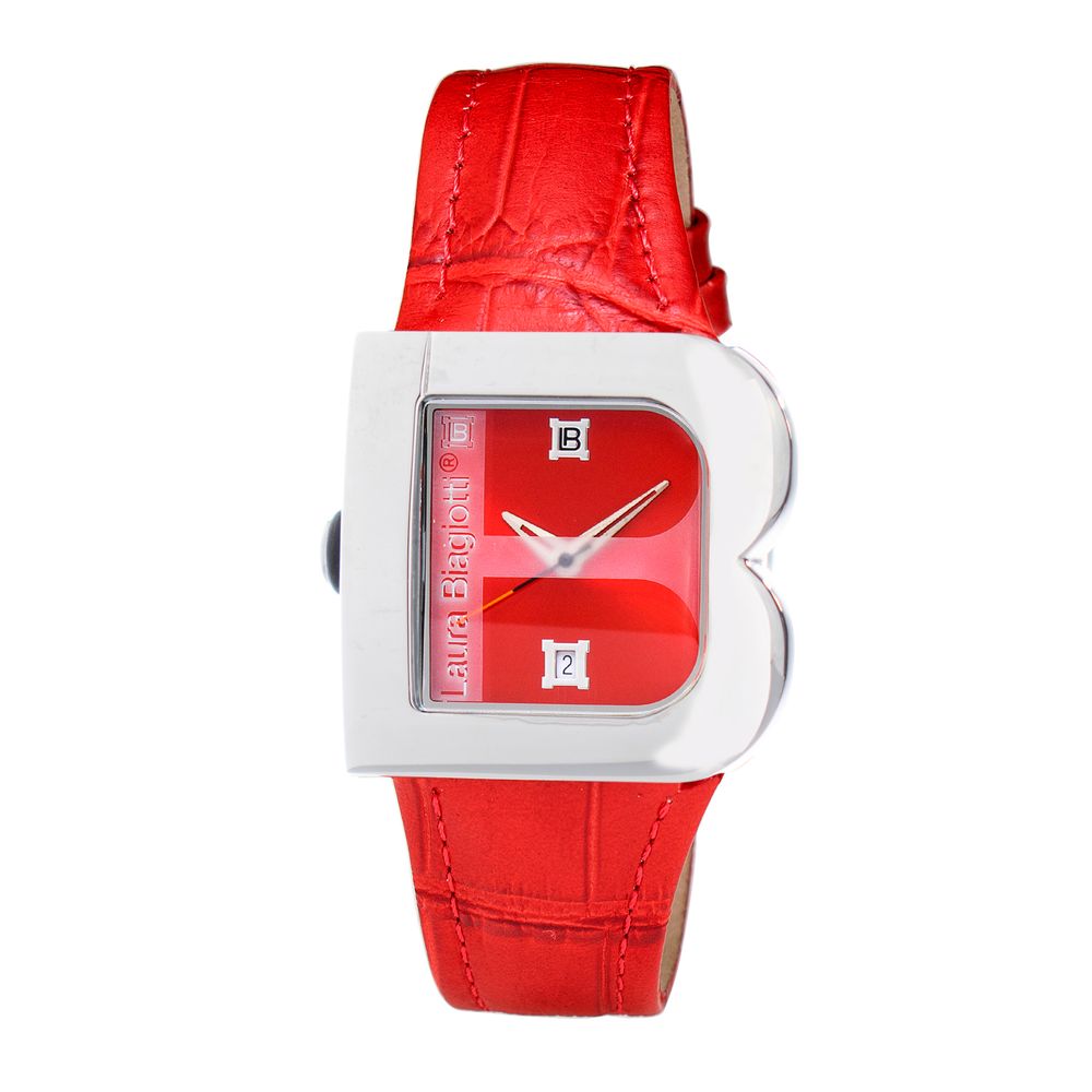 Multicolor Leather Dress Watch - ventzia