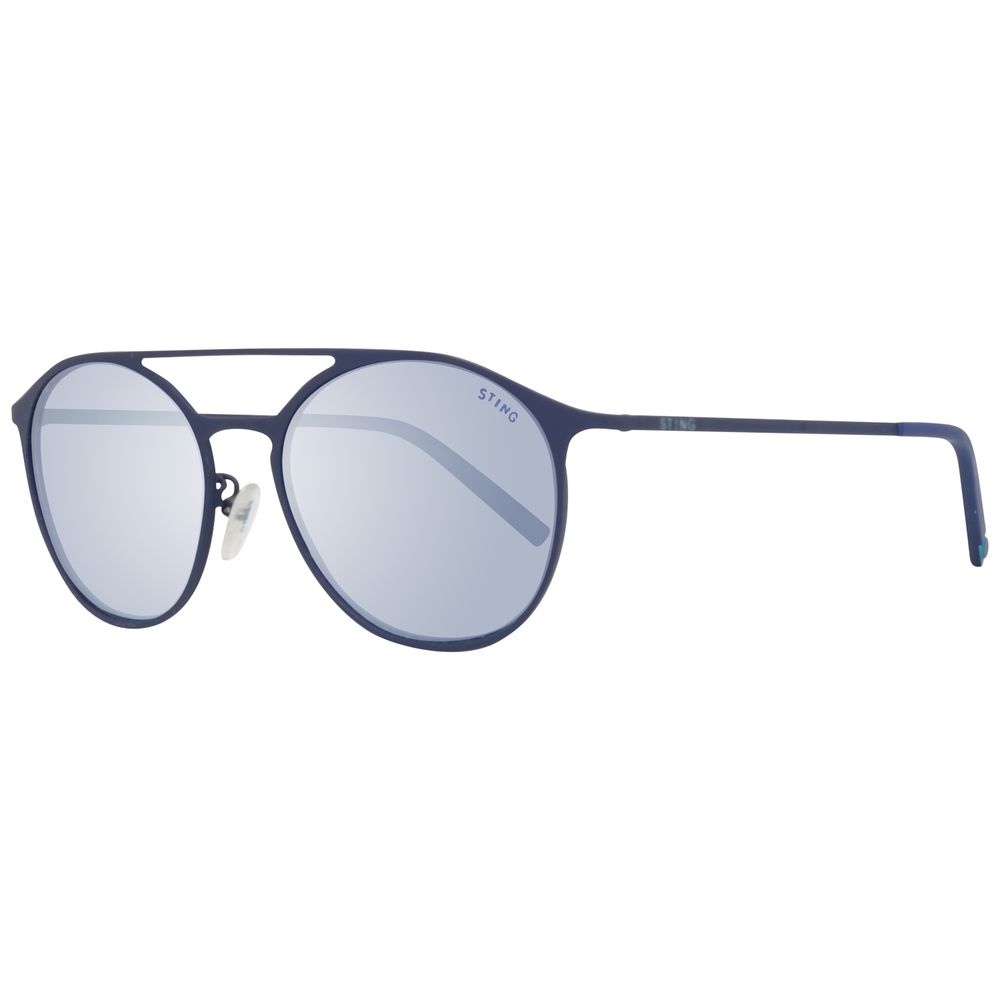 Blue Metal Sunglasses - ventzia
