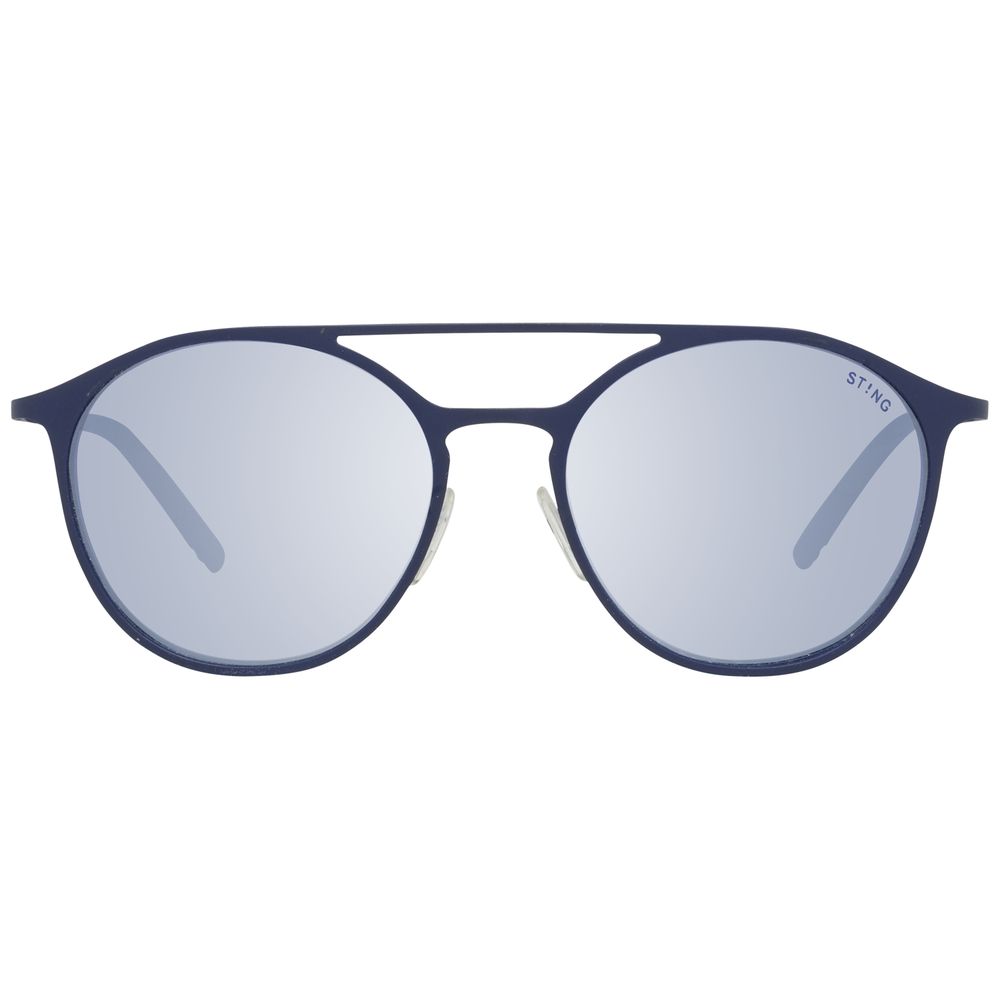 Blue Metal Sunglasses - ventzia