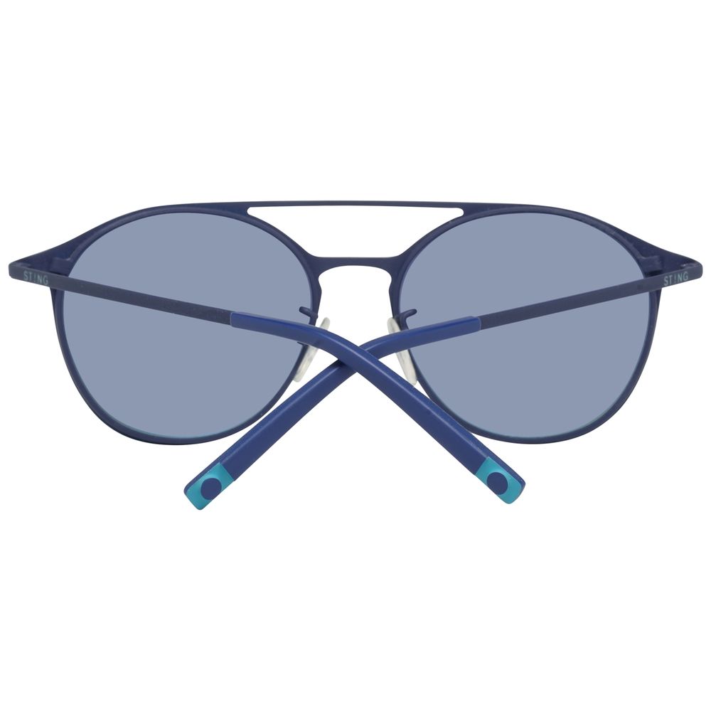 Blue Metal Sunglasses - ventzia